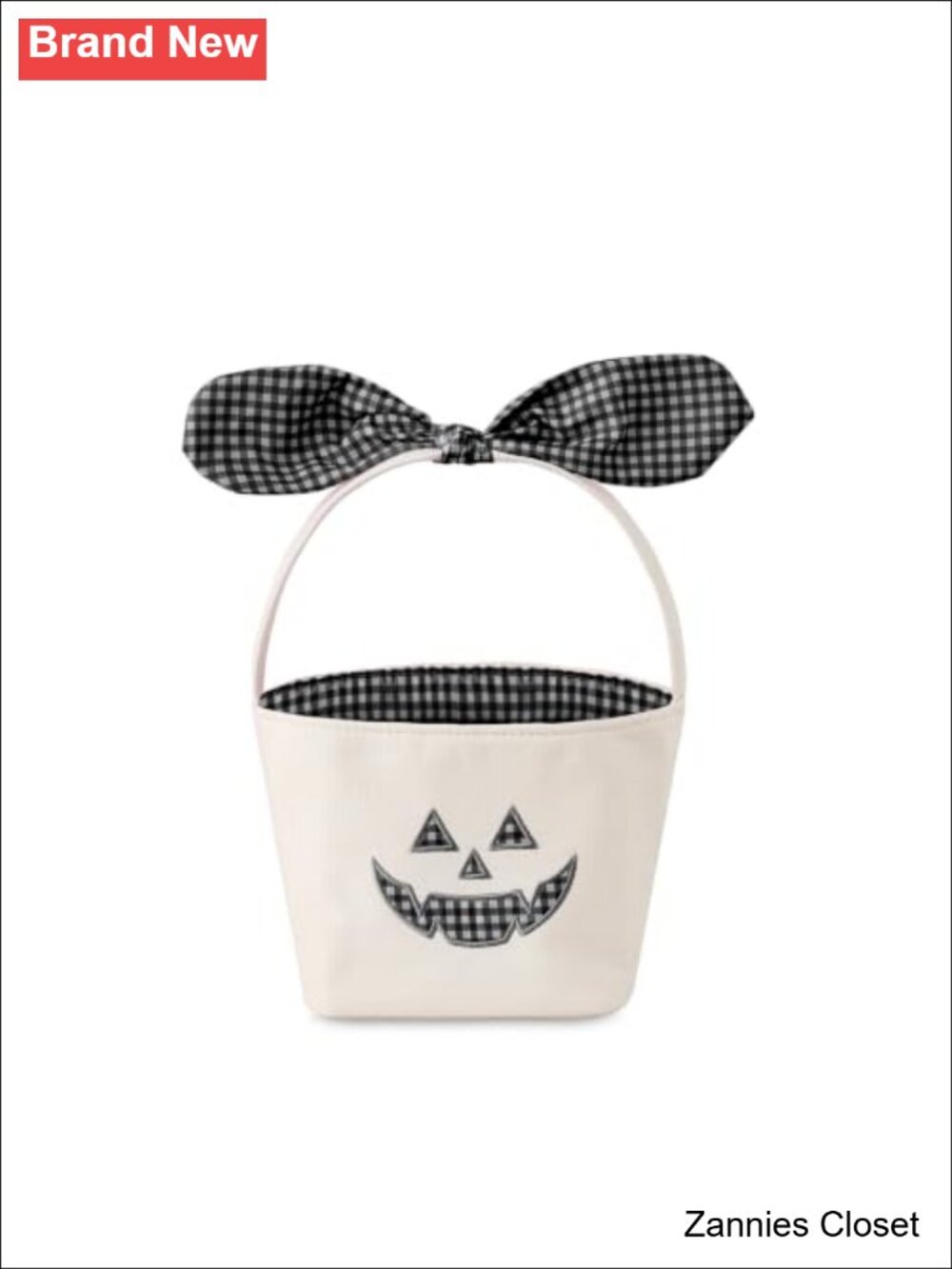 👻 Foldable Halloween Pumpkin Tote Bag Canvas-Textured Polyester Candy Basket w